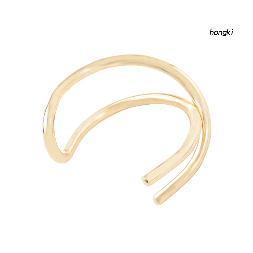 Khuyên Kẹp Vành Tai Thiết Kế Thanh Lịch Cho Nữ