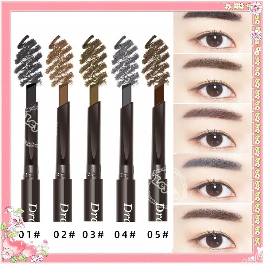 (Hàng Mới Về) Bút Kẻ Lông Mày 2 Trong 1 Tiện Dụng | BigBuy360 - bigbuy360.vn