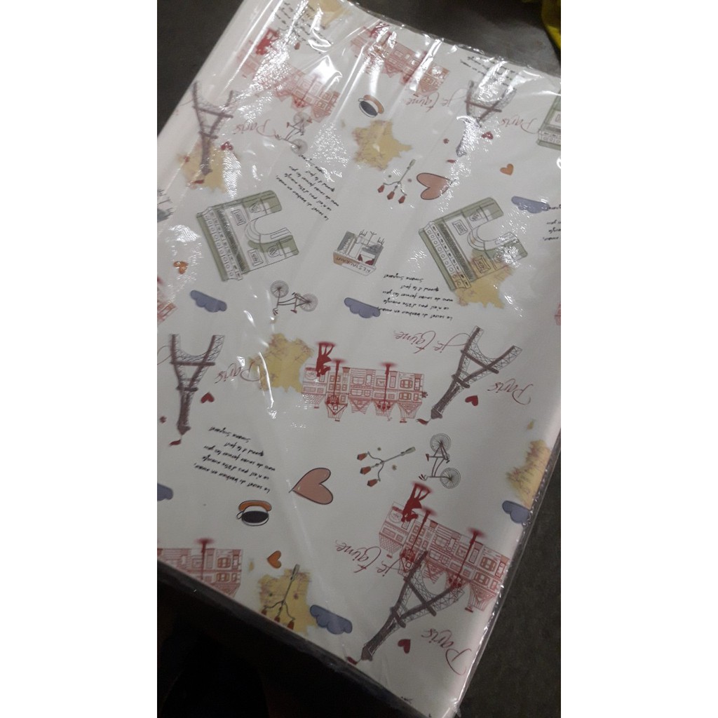 50 tờ giấy gói quà in họa tiết