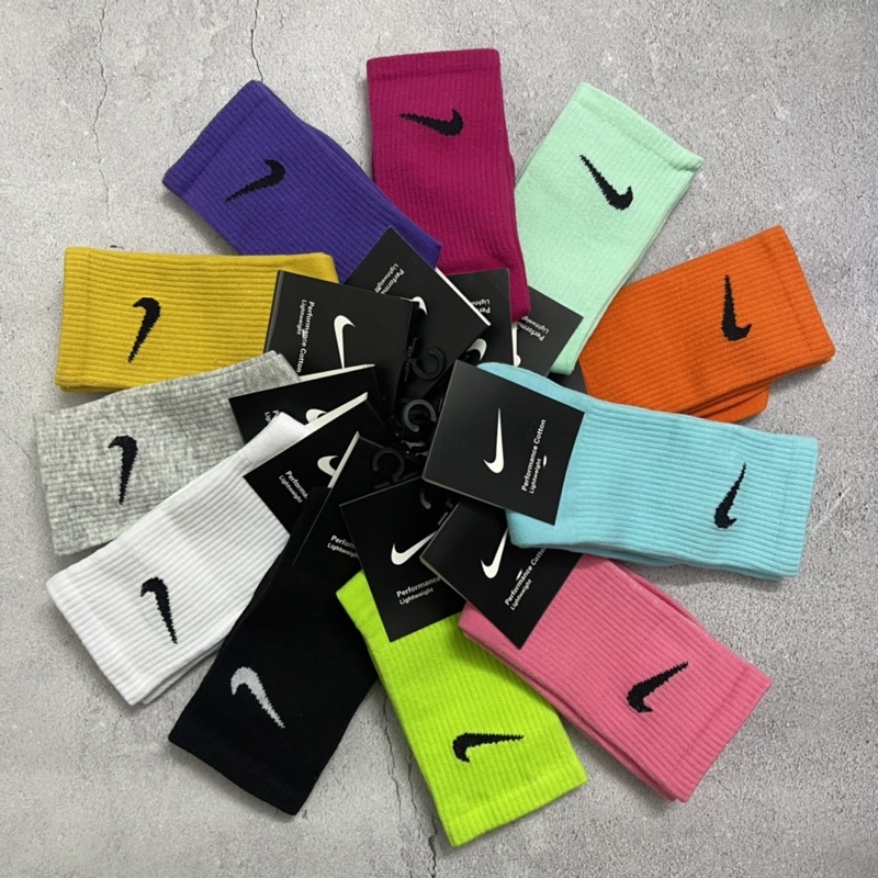 Tất Nike Cotton Nhiều Màu Hợp Thời Trang gồm 11 Màu