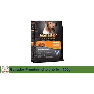 Thức ăn hạt Ganador Premium cho chó lớn 400g