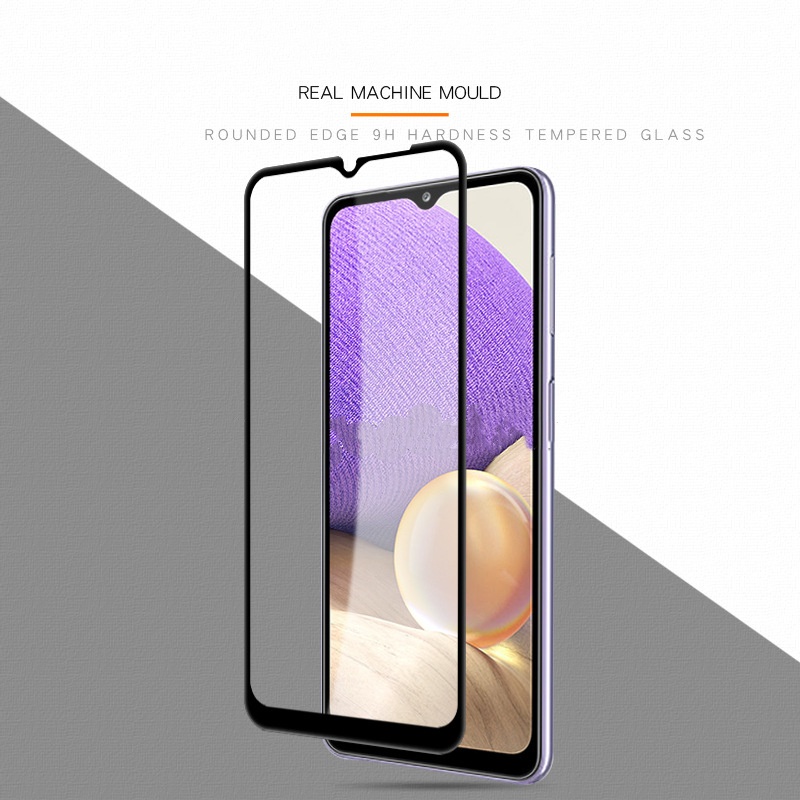 Cường lực Samsung A70 , A71 , A72 full màn hình 9H , bảo vệ màn hình bị trầy xước - Tặng giấy lau màn hìn