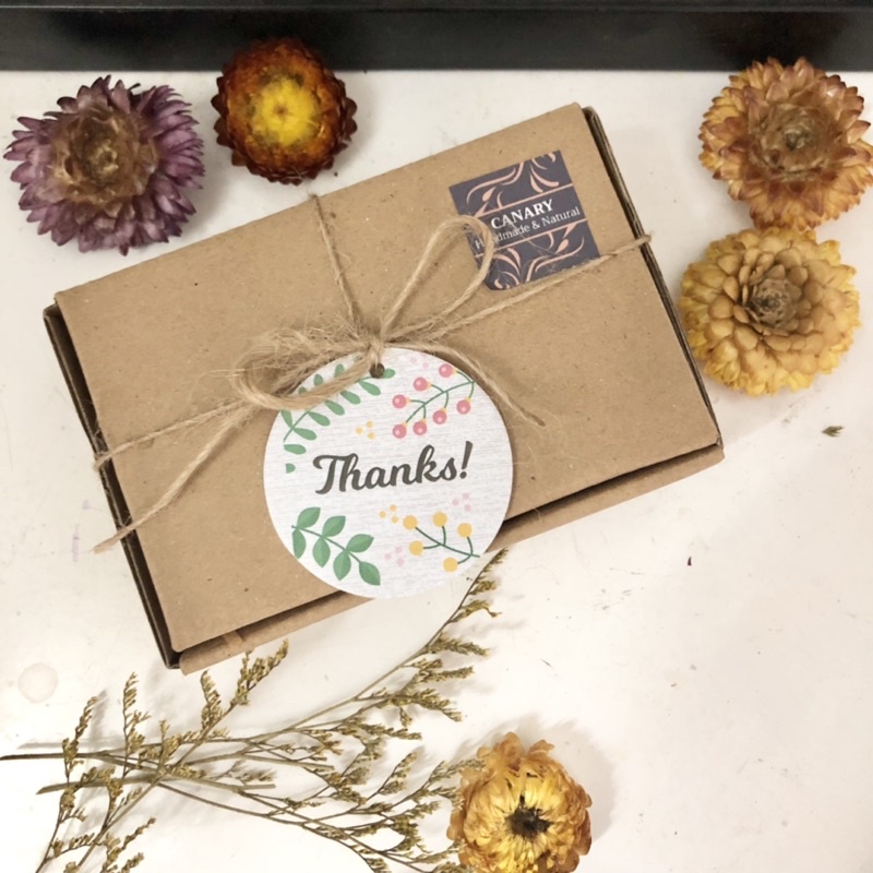 Giftset Nến thơm + bó hoa mini, Nước hoa sáp + bó hoa mini