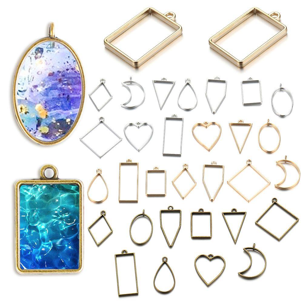 NIUYOU Set 10 / 30 Mặt Vòng cổ Hình Học Thời Trang