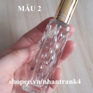 Lọ chiết nước hoa 12ml-15ml (tùy đợt hàng)