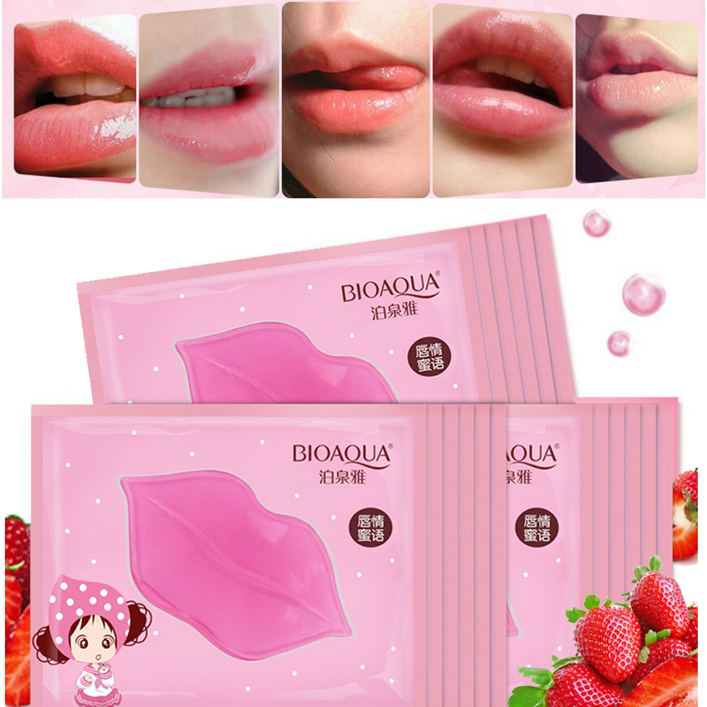 (Hàng Mới Về) Mặt Nạ Môi Collagen Giúp Dưỡng Ẩm Và Làm Mờ Nếp Nhăn Cao Cấp | BigBuy360 - bigbuy360.vn