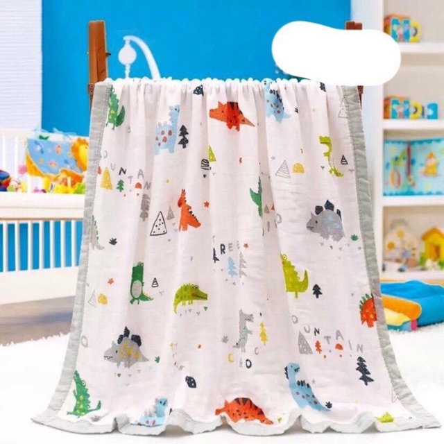 Chăn sợi tre 6 lớp 110×110 cm (C3)