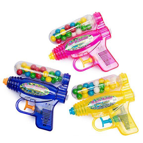 ( Bán sỉ ) Lốc 12c Kẹo súng nước Kidsmania Sweet Soaker 21gr