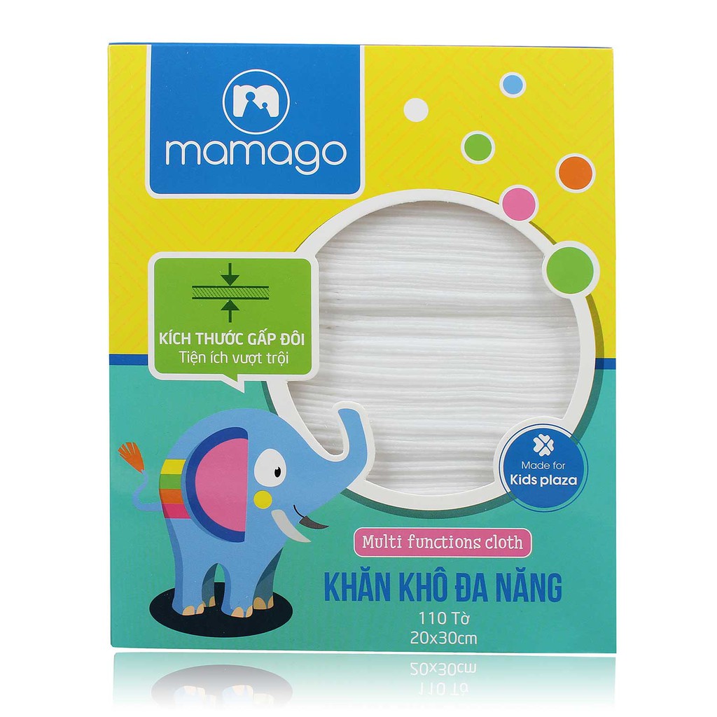 Khăn vải khô đa năng Mamago 110pcs