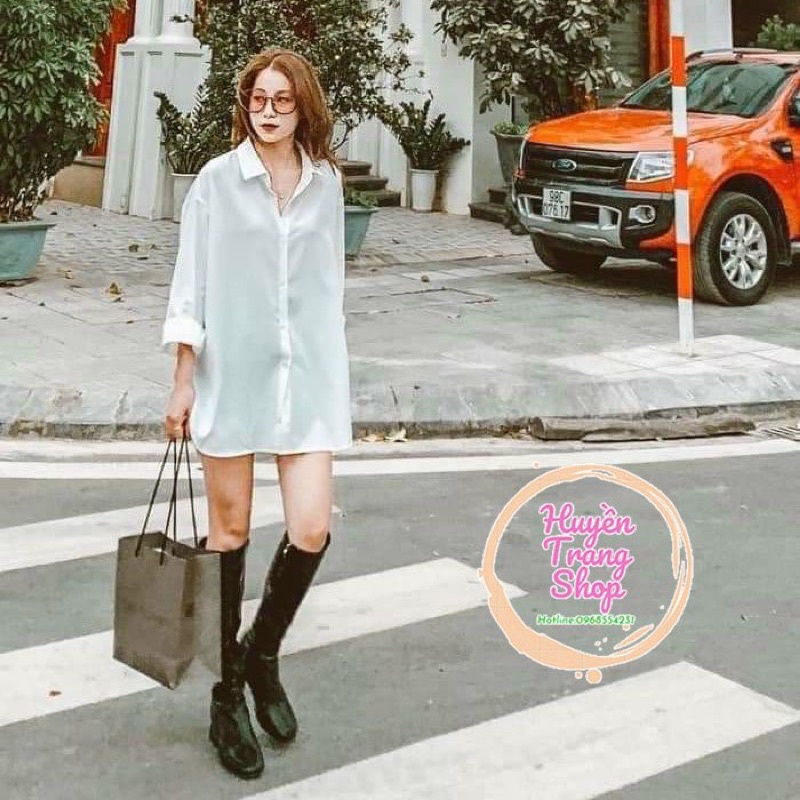 Sơmi vạt bầu hot hit, sơ mi nữ thời trang cao cấp