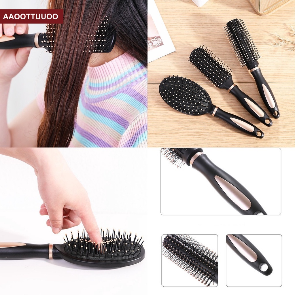 [Hàng mới về] Lược mát xa da đầu bằng nhựa đa năng 4 kiểu lựa chọn
