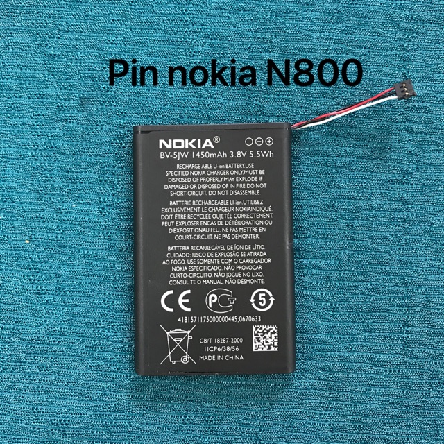 Pin NOKIA N800(BV-5JW)