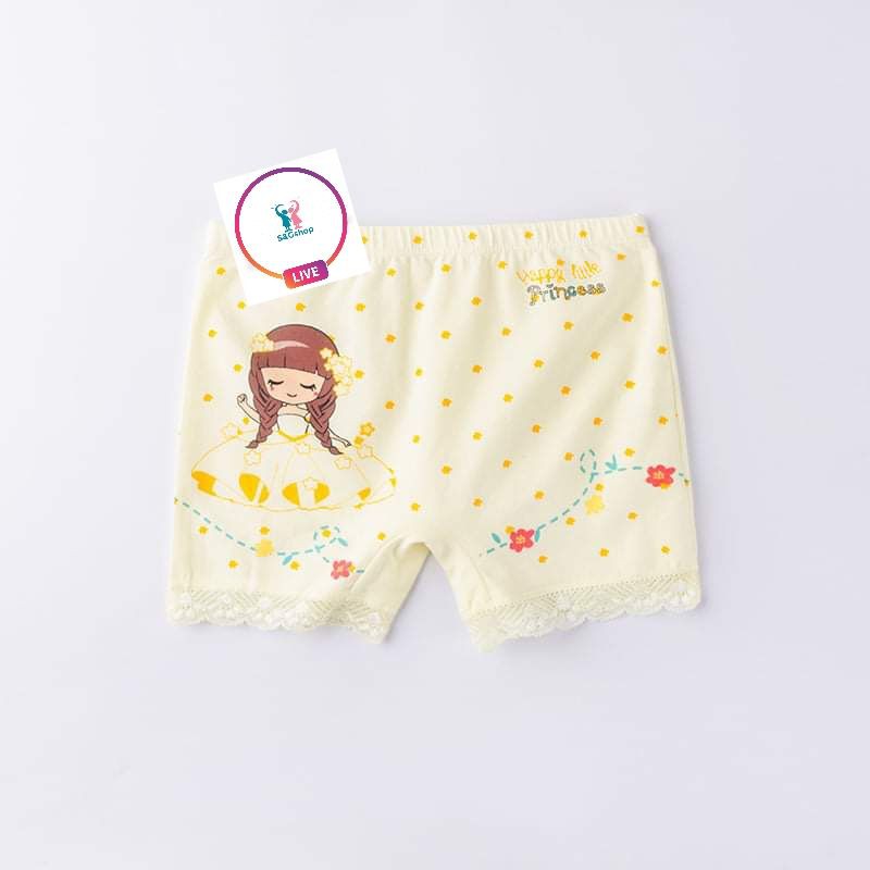 Set 4 quần chip Happy Little Princess cho bé từ 9kg - 38kg