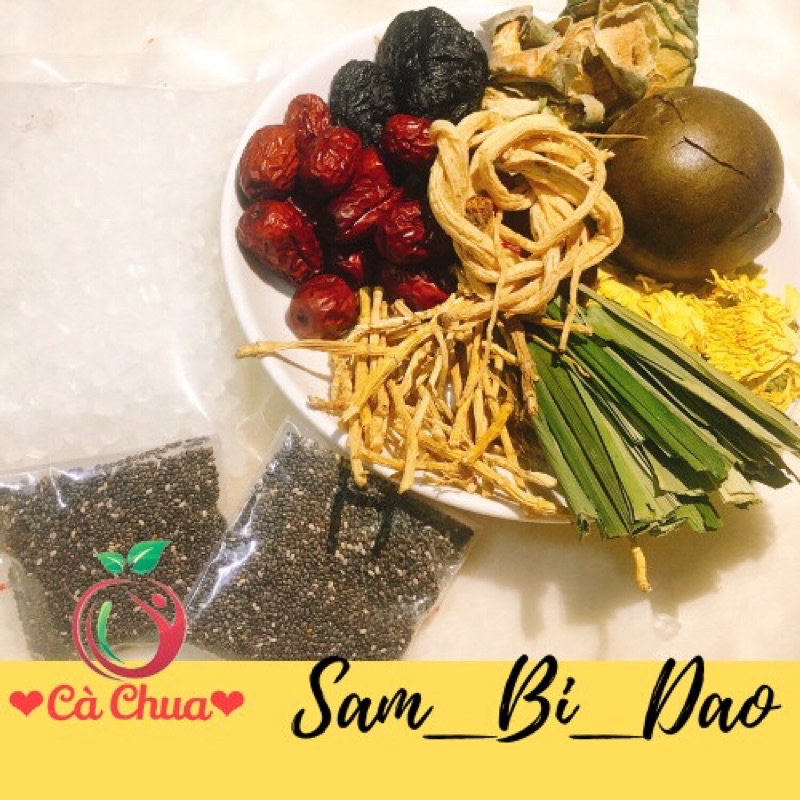 Set Trà Bí Đao-Hạt Chia