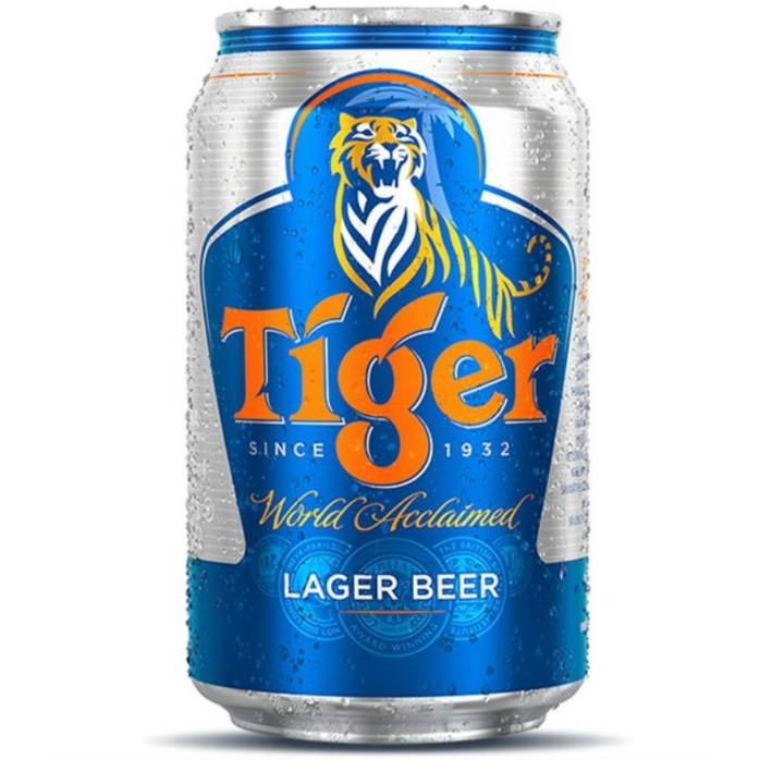 Bia Tiger lon 330ml
