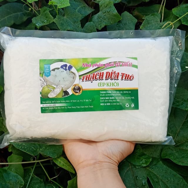 Thạch dừa thô