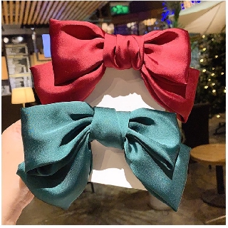Nơ cài tóc vải lụa Hàn Quốc