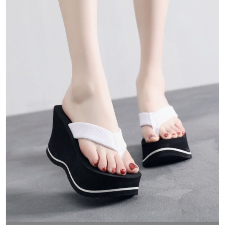 Dép kẹp xốp đế xuồng quai dù lượn sóng 10f