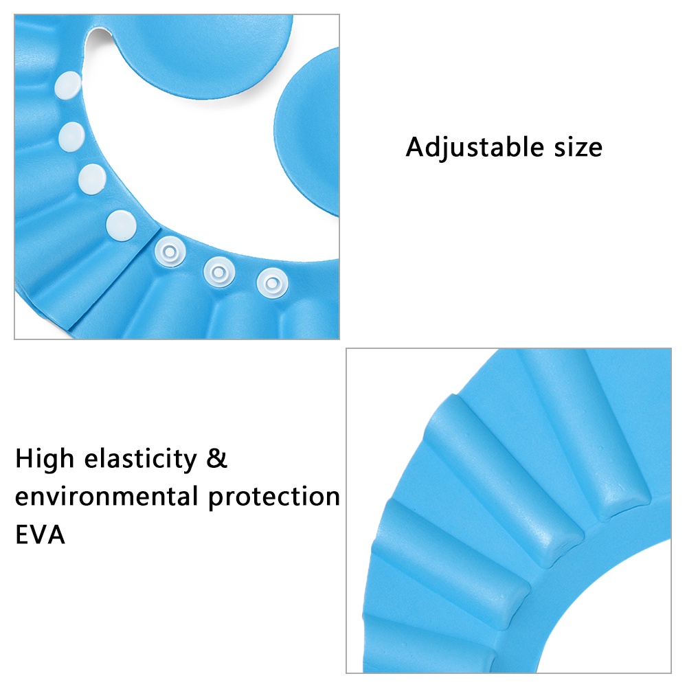 Mũ đội bằng EVA chống thấm nước khi tắm cho trẻ em