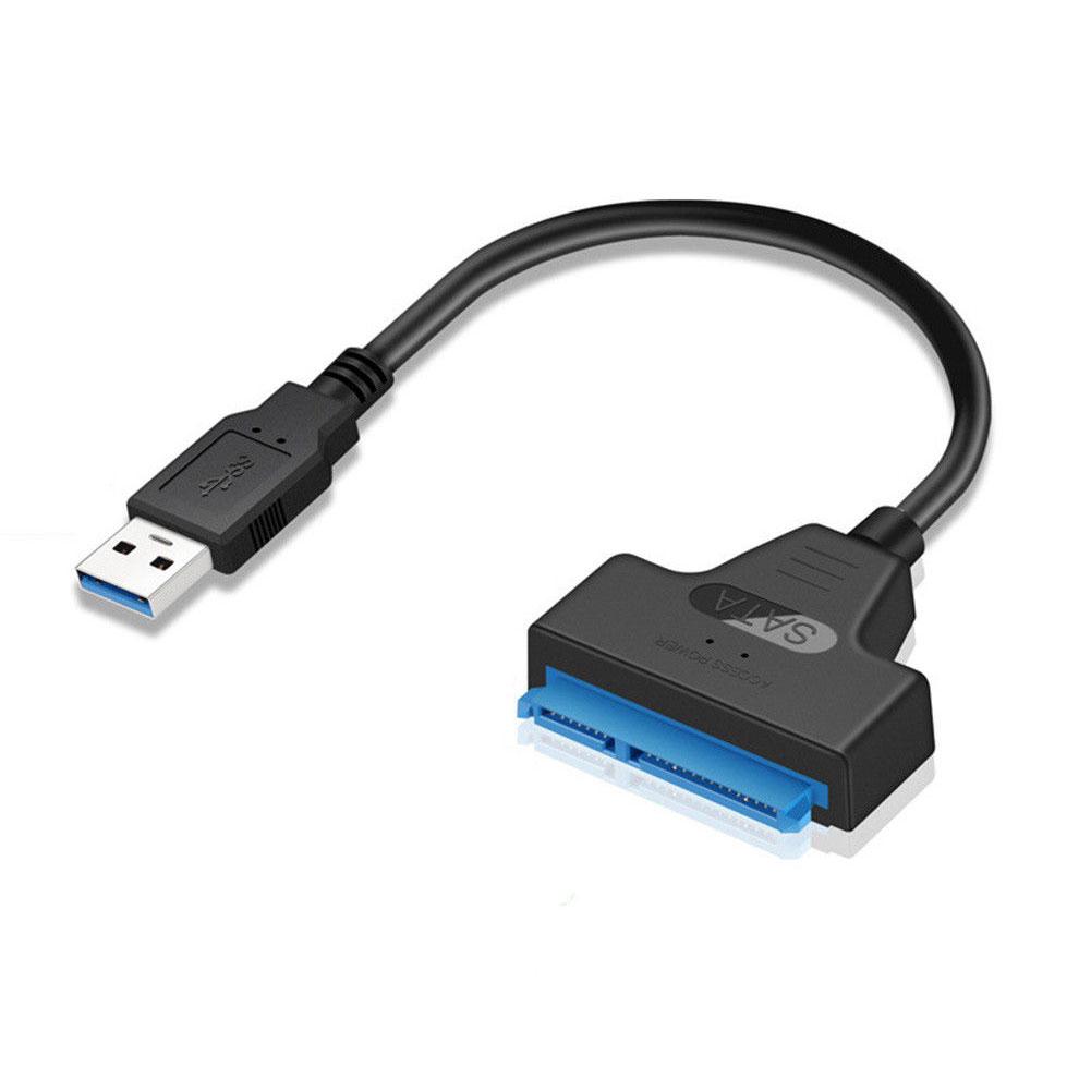 Bộ chuyển đổi cáp USB 3.0 sang 2.5 "SATA 22 chân cắm cho ổ đĩa cứng HDD ngoài ổ cứng SSD