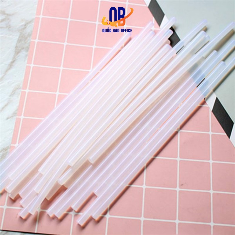 Keo nến nhỏ 7mm dài 26cm, keo nến to 10mm dài 26cm