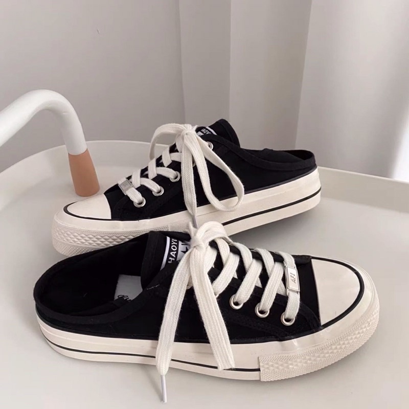 Giày Thể Thao Nữ Mang Hai Kiểu Bảng Màu Mới Đi Học Đi Chơi Style Ullzang Đẹp 2022 Mã p92junsh