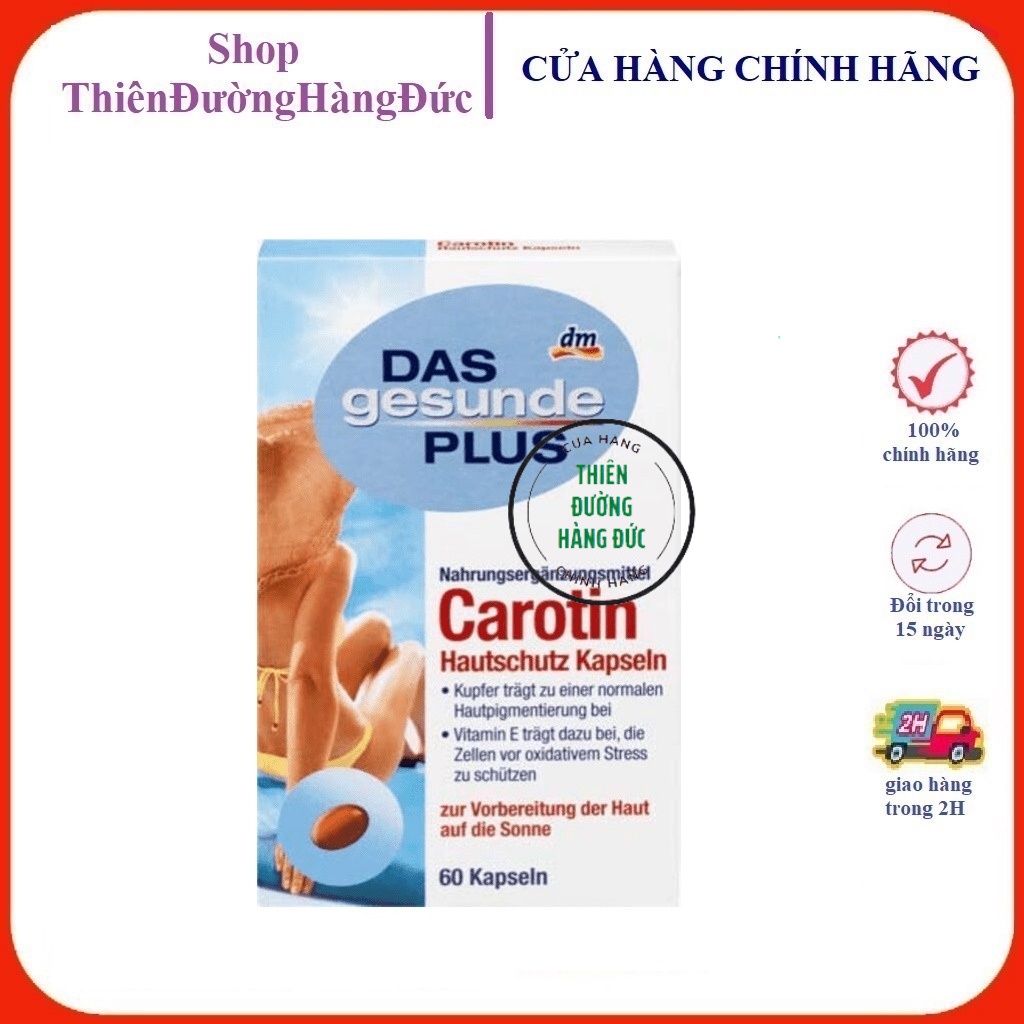 Viên uống Carotin Mivolis ĐỨC 60 Viên