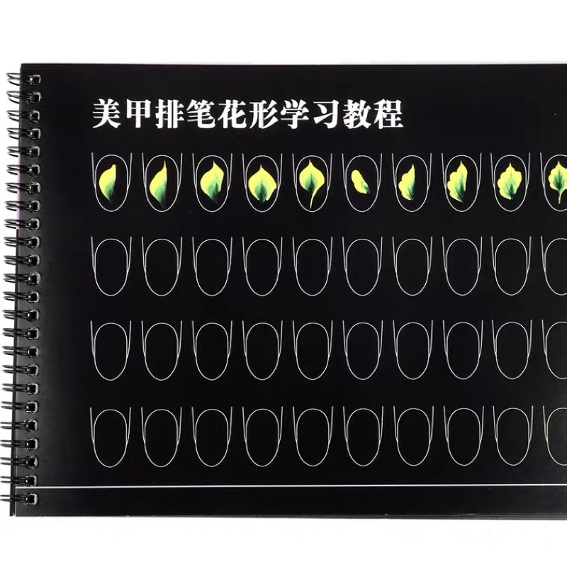 Sổ tập vẽ hoạ tiết nail