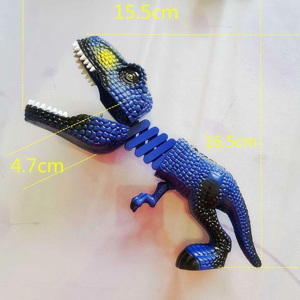 JARRED Funny Animal Claw Chomper Toy Classic Snapper Dino Toys Dinosaur Grabber Toys Figures toy Creative Animal Tyrannosaurus Hungry Dinosaur Novelty Dinosaur Bite Game/Multicolor