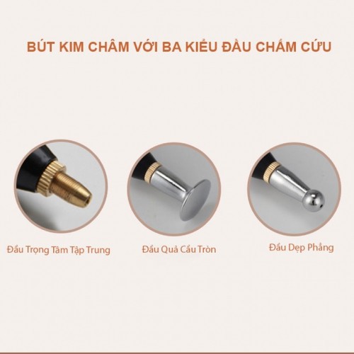 Bút dò huyệt châm cứu xung điện cao cấp W-912 - 9 cấp độ