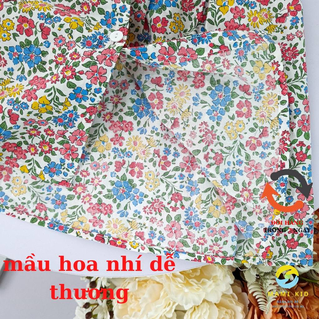 váy xinh cho bé gái 1-7 tuổi, hoa nhí siêu dễ thương ,Mamikid