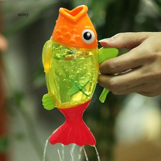 Temperature Changing Color Cute Fish Kids Baby Bath Swimming Water Sprinkler Toy