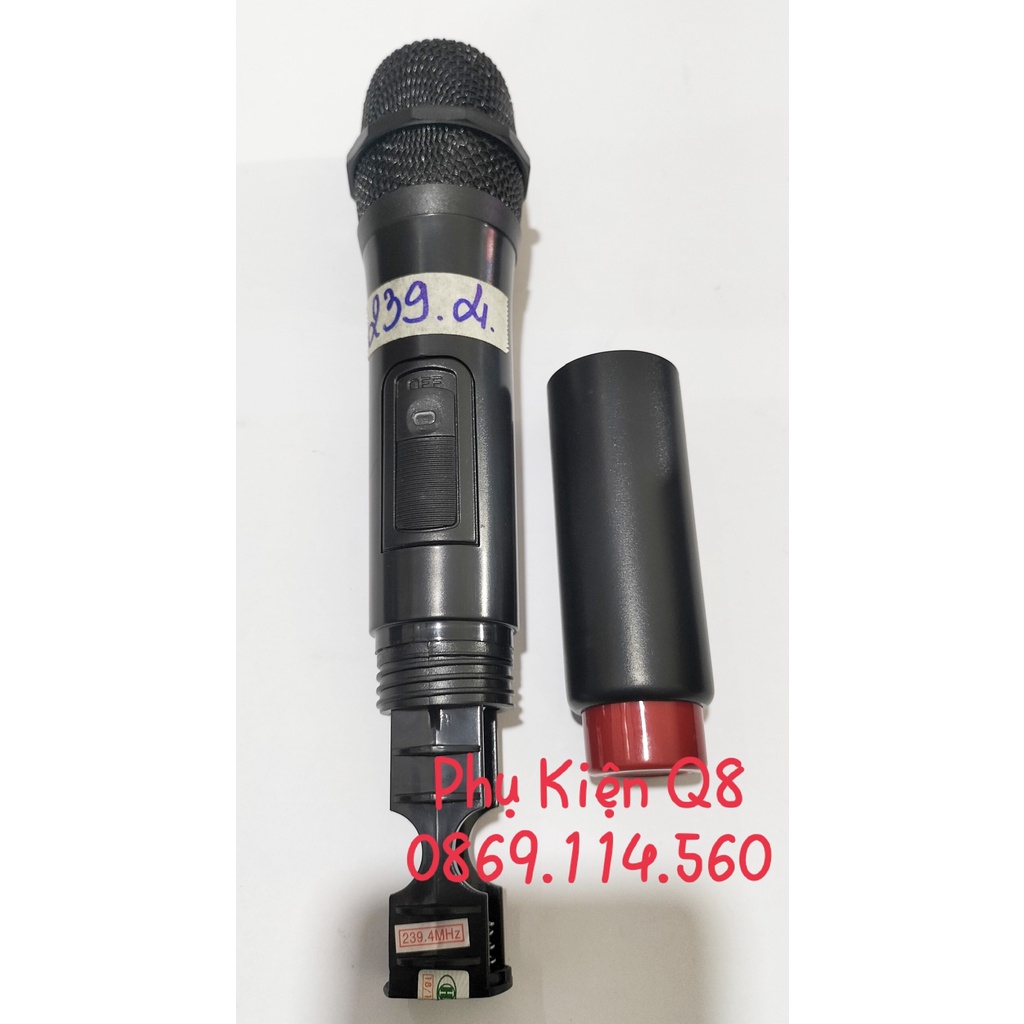 Micro không dây tần số VHF thay thề cho micro cùng tần số
