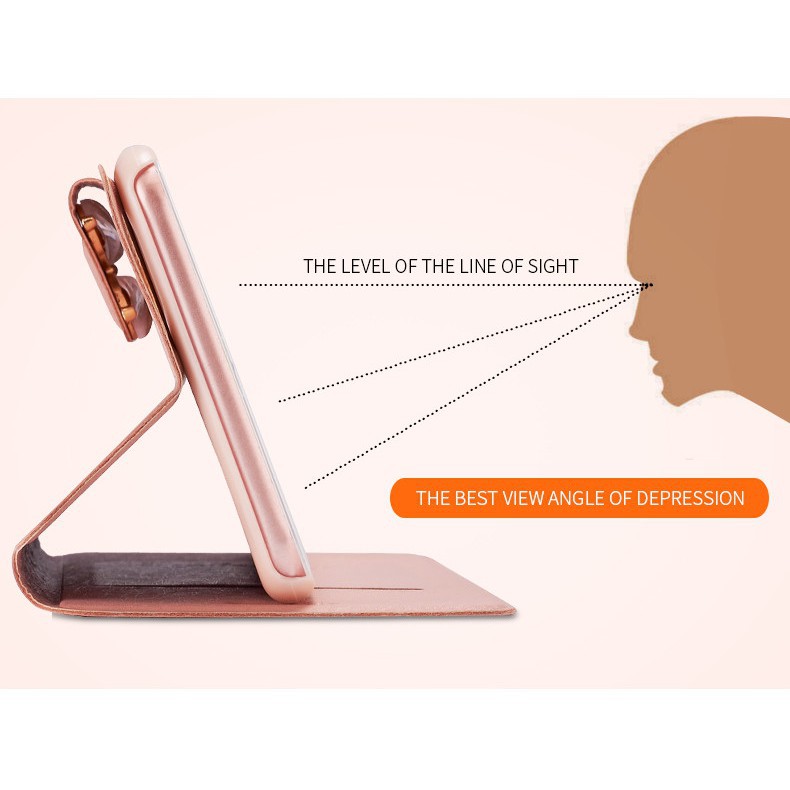 Bao da kim tuyến đính bươm bướm trang trí cho Samsung Note 3 4 | BigBuy360 - bigbuy360.vn