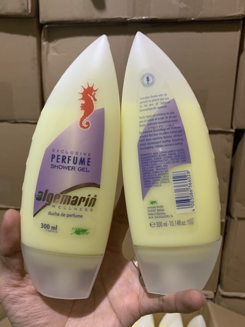 Sữa tắm cá ngựa Algemarin 300ml Đức