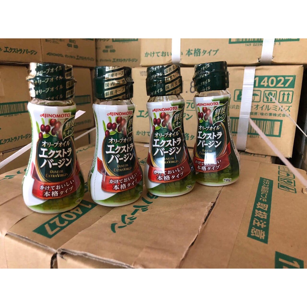 Dầu Olive Extra Virgin Ajinomoto Nhật nguyên chất cho bé ăn dặm