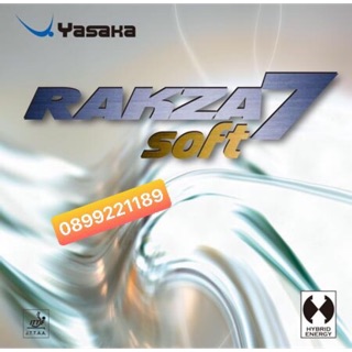 Mặt vợt bóng bàn Yasaka Rakza 7 Soft Hàng Nhật xách tay