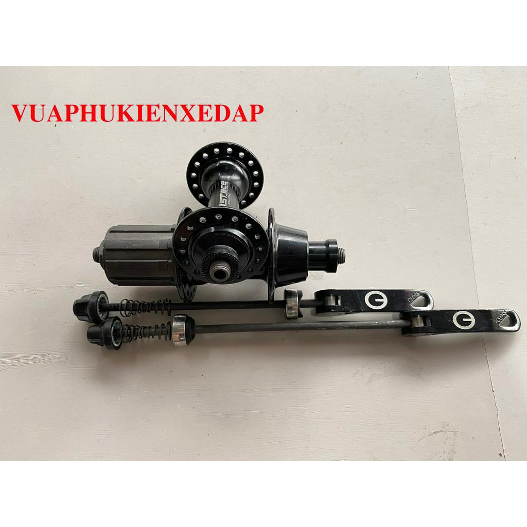 Đùm Moay ơ nhôm Líp thả phanh vành chạy Bạc đạn 28 32 36 lỗ