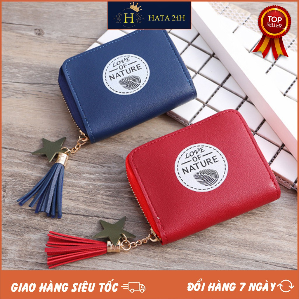 [HOT] VÍ NỮ CẦM TAY HÀN QUỐC LOVE OF NATURAL CÁCH ĐIỆU TRẺ TRUNG V197