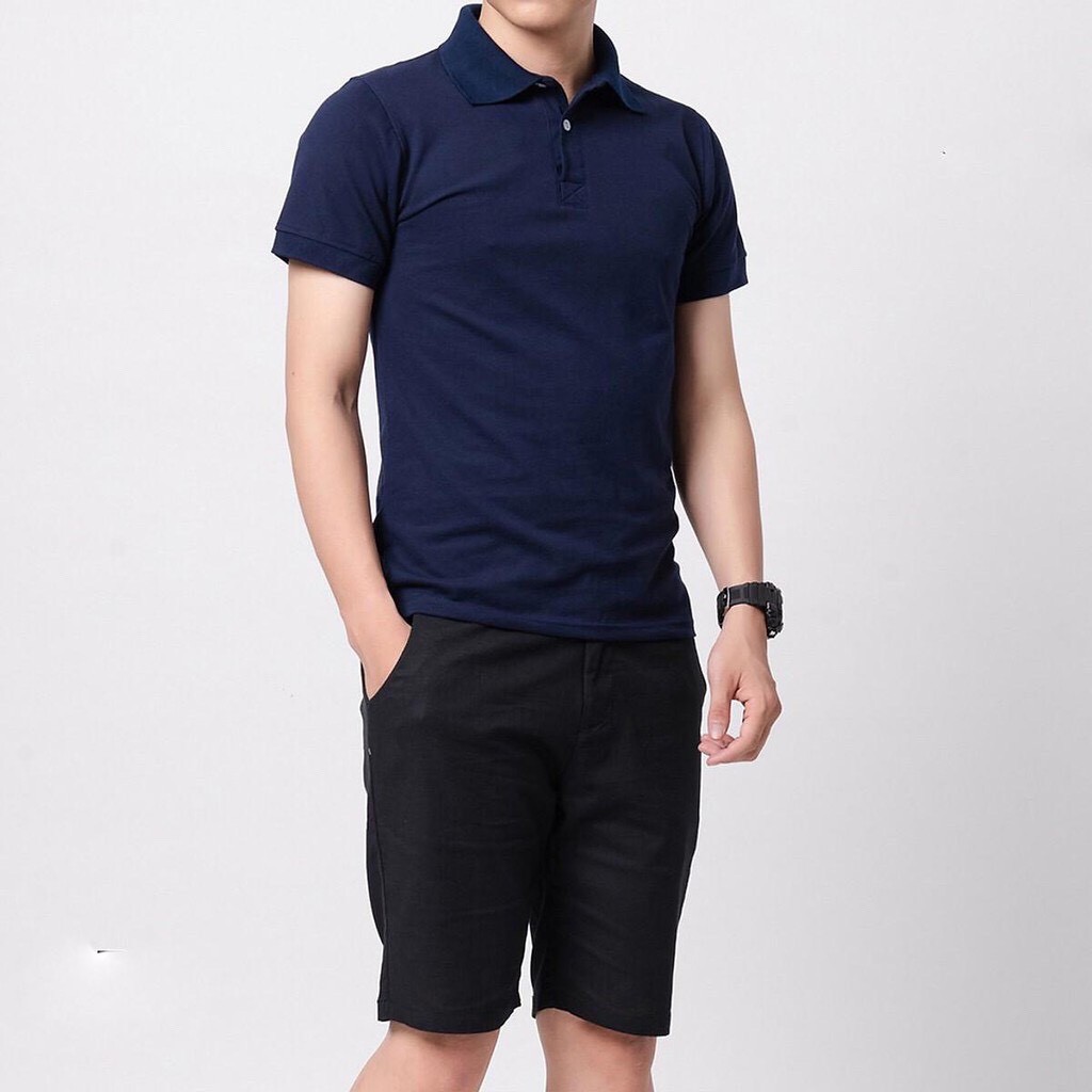 Áo thun cổ trụ trơn Poly cá sấu , áo thun có cổ nhiều màu - TTP01 | BigBuy360 - bigbuy360.vn