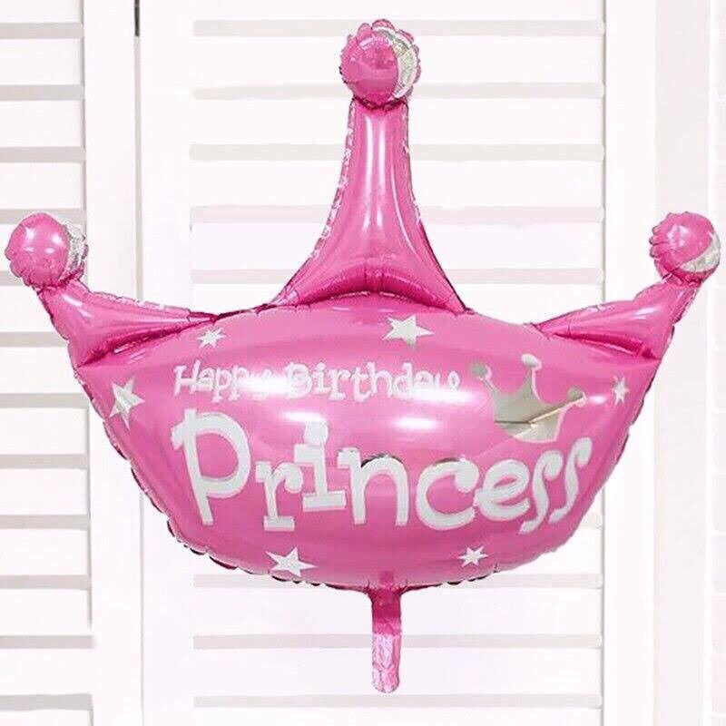 Set trang trí sinh nhật Công chúa Bale hồng cho bé gái