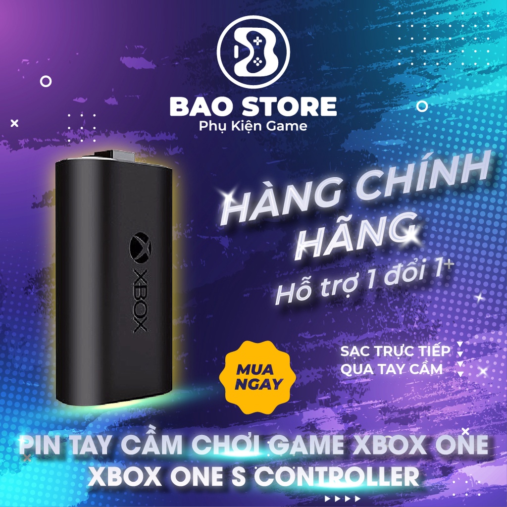 Pin sạc cho Tay Cầm Xbox One, Xbox One S, Xbox Series X, pin sạc xbox chính hãng Xbox