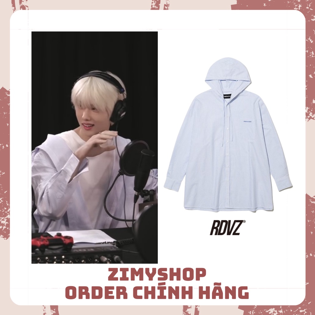CHÍNH HÃNG ÁO SƠ MI HOODIE RDVZ JISUNG NCT