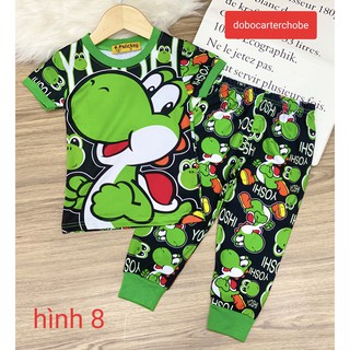 Bộ tay ngắn quần dài thun lạnh bé trai - Quần áo trẻ em