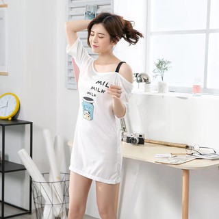(PE004) VÁY SUÔNG TRỄ VAI
