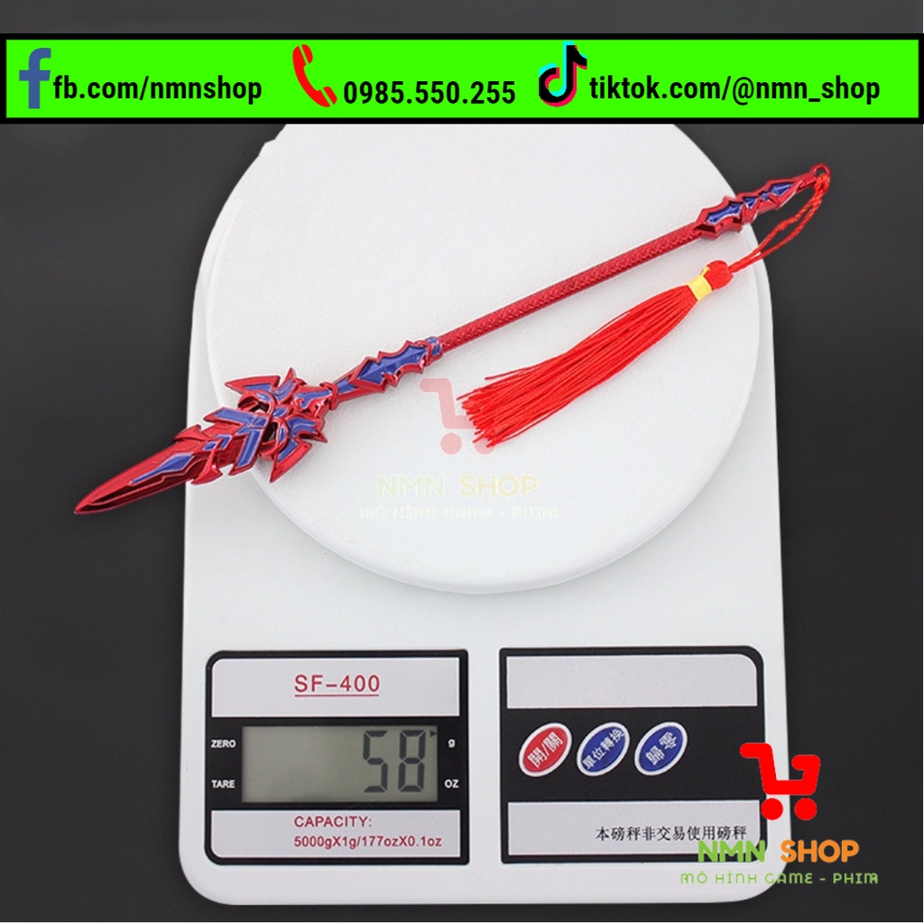 Mô hình Đấu La Đại Lục - Lam Ngân Bá Vương Thương v2.0 22cm