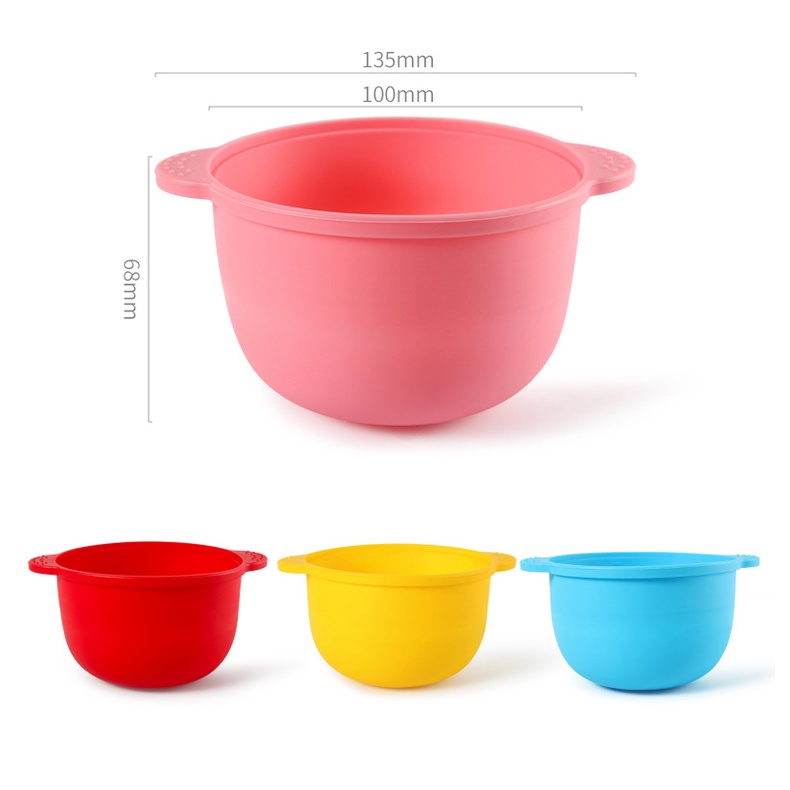 Chén silicon nấu sáp wax chống dính- Chén nấu sáp silicon tiện lợi - Dễ sử dụng - Không cần vệ sinh -Giao màu ngẫu nhiên