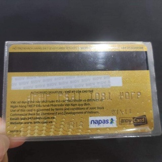 Túi đựng thẻ ATM, căn cước...trong suốt