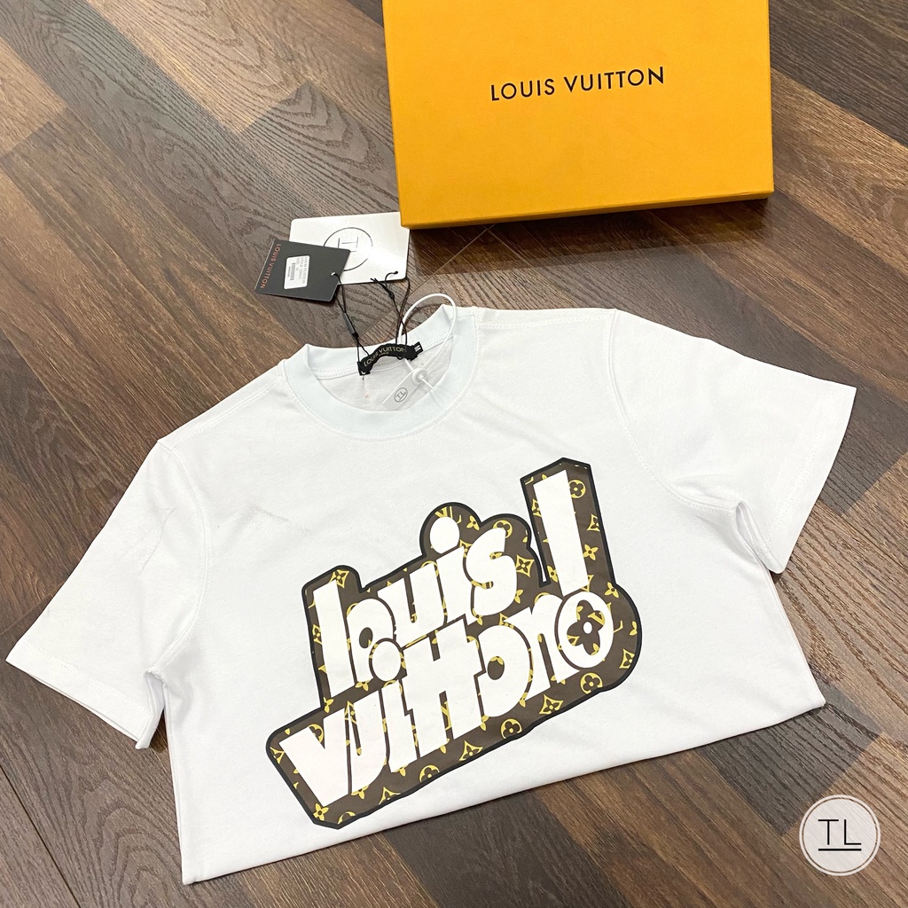 Áo thun nam 💞𝐅𝐑𝐄𝐄𝐒𝐇𝐈𝐏💞 Áo phông in nổi logo LV ngắn tay, Áo thun chất cotton kiểu dáng năng động [QAH_TL_010] | BigBuy360 - bigbuy360.vn