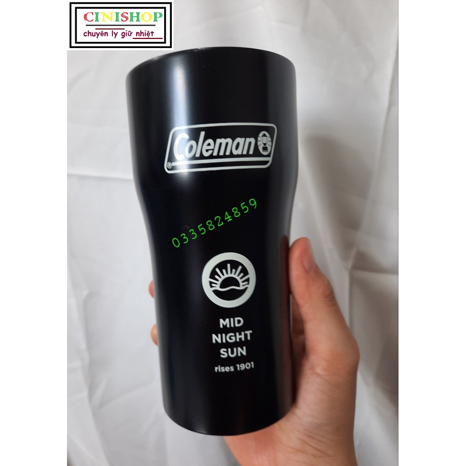 Ly Giữ Nhiệt Inox 304 Coleman 380ml Nhật Bãi_Kiểu Dáng Sang Trọng_CINISHOP